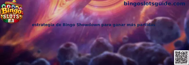 Estrategia de Bingo Showdown para ganar más partidas
