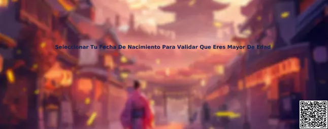 Seleccionar fecha de nacimiento para validar mayoría de edad en Bingo Slots